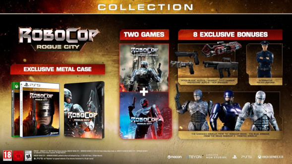 Игра RoboCop: Rogue City Collection [PS5, русские субтитры] в Комсомольске-на-Амуре