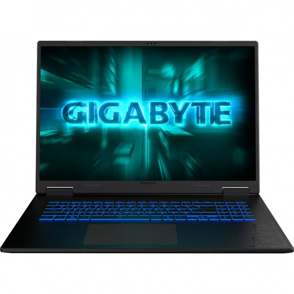 Ноутбук Gigabyte Gaming A18 GA83H (18&amp;quot;, IPS, AMD Ryzen 7 260 3.8ГГц, 8 ядер, 16ГБ DDR5, 512ГБ SSD, NVIDIA GeForce RTX 5050 8 ГБ,  без ОС), черный  в Комсомольске-на-Амуре