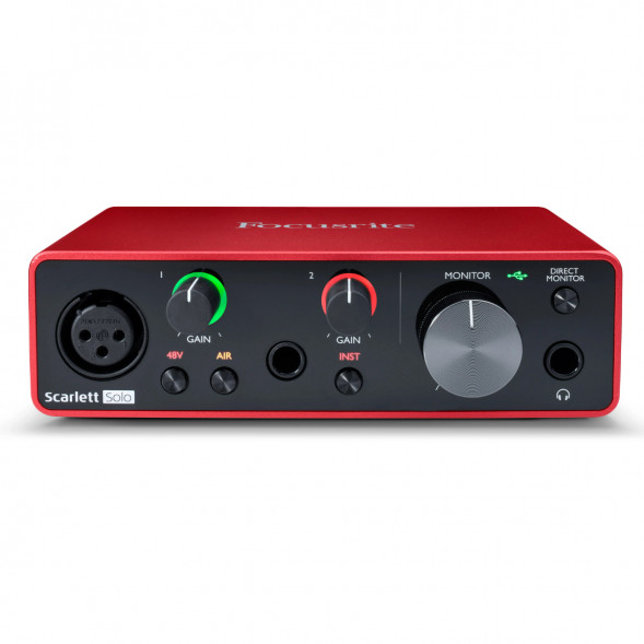 Внешняя звуковая карта FOCUSRITE Scarlett Solo 3rd Gen в Комсомольске-на-Амуре