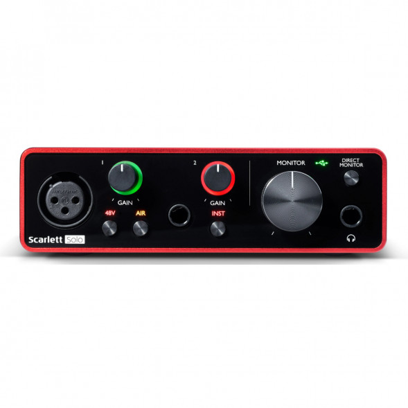 Внешняя звуковая карта FOCUSRITE Scarlett Solo 3rd Gen в Комсомольске-на-Амуре