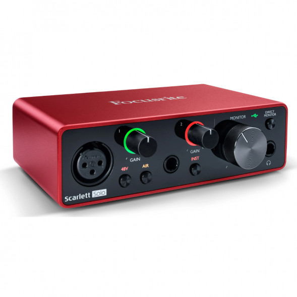 Внешняя звуковая карта FOCUSRITE Scarlett Solo 3rd Gen в Комсомольске-на-Амуре