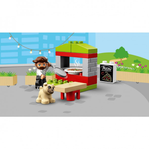 Конструктор LEGO DUPLO 10927 Town Киоск-пиццерия в Комсомольске-на-Амуре
