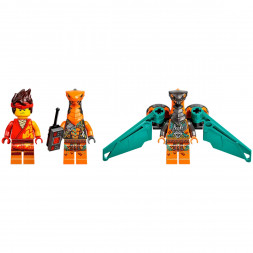 Конструктор LEGO Ninjago 71762 Огненный дракон ЭВО Кая