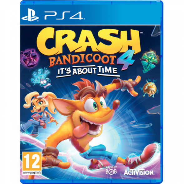 Игра Crash Bandicoot 4: Это Вопрос Времени для PlayStation 4 [PS4, русские субтитры] в Комсомольске-на-Амуре