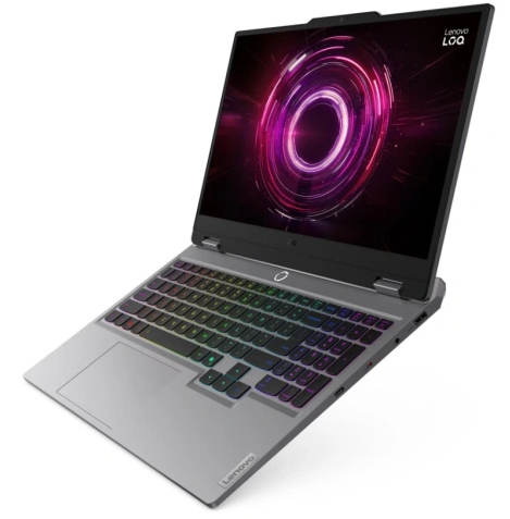 Ноутбук Lenovo LOQ 15AHP10 (83JG003EPB) (15.6 &amp;quot;, Ryzen 7 250 3.3 ГГц, 8 ядер, 16 Гб DDR5, 512 Гб SSD, GeForce RTX 5050, Windows 11 Home), Серый в Комсомольске-на-Амуре