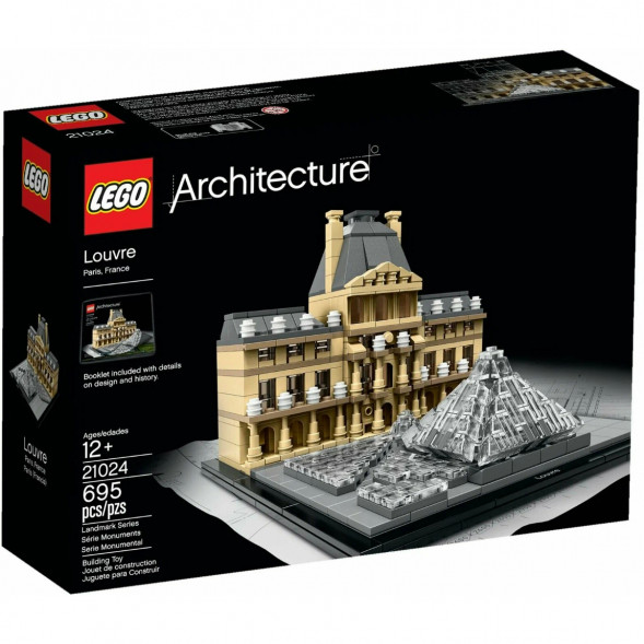Конструктор LEGO Architecture 21024 Лувр в Комсомольске-на-Амуре