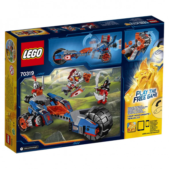 Конструктор LEGO Nexo Knights 70319 Молниеносная машина Мэйси в Комсомольске-на-Амуре