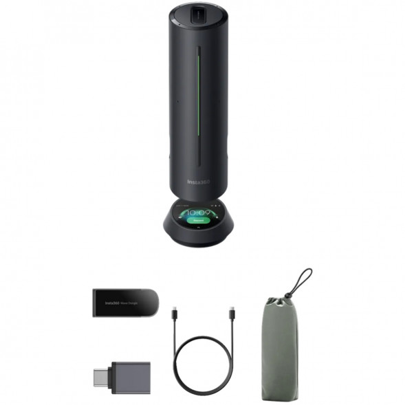 Спикерфон Insta360 Wave, Graphite Black в Комсомольске-на-Амуре