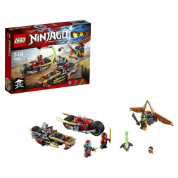Конструктор LEGO Ninjago 70600 Погоня на мотоциклах