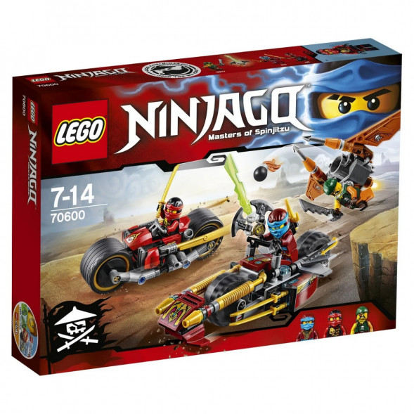 Конструктор LEGO Ninjago 70600 Погоня на мотоциклах в Комсомольске-на-Амуре