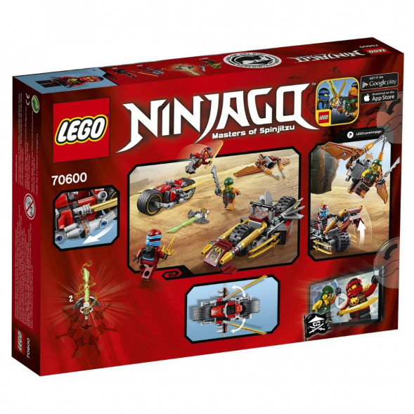 Конструктор LEGO Ninjago 70600 Погоня на мотоциклах в Комсомольске-на-Амуре