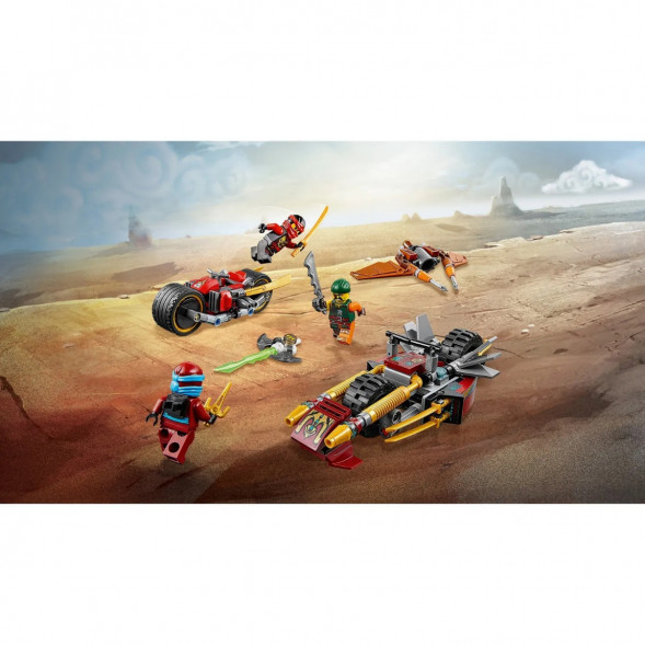 Конструктор LEGO Ninjago 70600 Погоня на мотоциклах в Комсомольске-на-Амуре