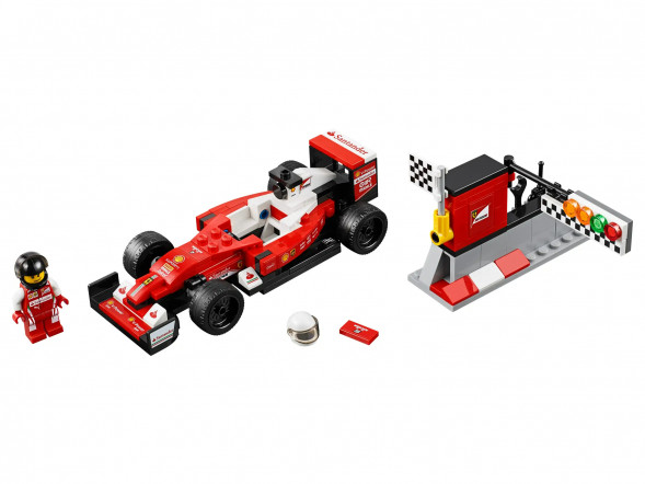 Конструктор LEGO Speed Champions 75879 Scuderia Ferrari SF16-H в Комсомольске-на-Амуре