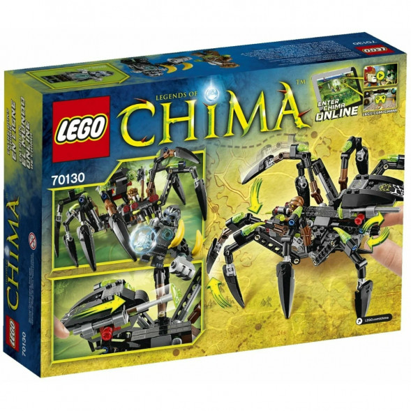 Конструктор LEGO Legends of Chima 70130 Паучий охотник Спарратуса в Комсомольске-на-Амуре
