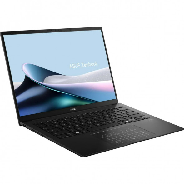 Ноутбук ASUS Zenbook 14 UM3406GA-QD132 (14&amp;quot;, OLED, AMD Ryzen AI 5 430 2ГГц, 4 ядра, 16ГБ LPDDR5x, 512ГБ SSD, AMD Radeon 840M, без ОС), черный в Комсомольске-на-Амуре