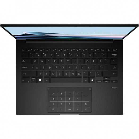 Ноутбук ASUS Zenbook 14 UM3406GA-QD132 (14&amp;quot;, OLED, AMD Ryzen AI 5 430 2ГГц, 4 ядра, 16ГБ LPDDR5x, 512ГБ SSD, AMD Radeon 840M, без ОС), черный в Комсомольске-на-Амуре