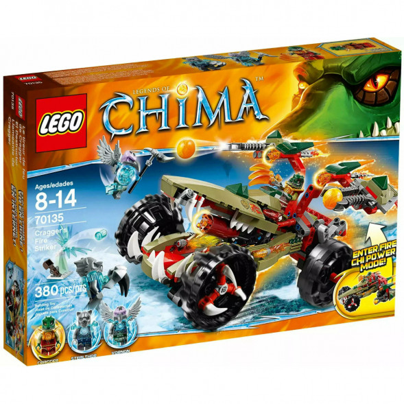 Конструктор LEGO Legends of Chima 70135 Огненный Страйкер Краггера в Комсомольске-на-Амуре