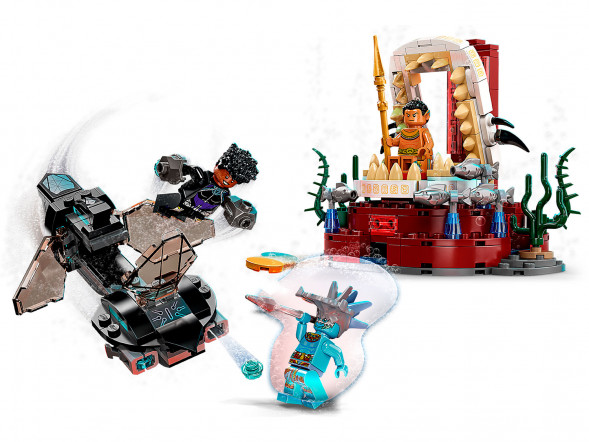 Конструктор LEGO Super Heroes 76213 Тронный зал короля Нэмора в Комсомольске-на-Амуре