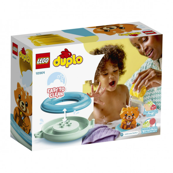 Конструктор LEGO DUPLO 10964 Приключения в ванной: Красная панда на плоту в Комсомольске-на-Амуре