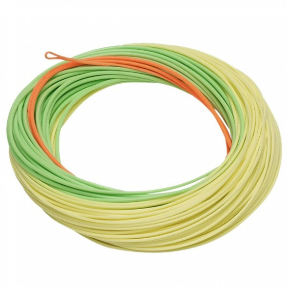 Леска RIO Elite Stillwater Floater WF7F, Orange/Green/Yellow в Комсомольске-на-Амуре