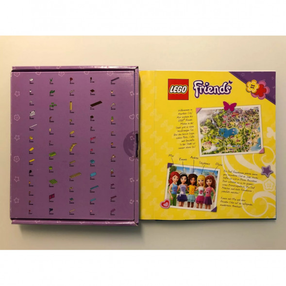Книга и набор кубиков LEGO Friends Buch &amp;amp; Steine-Set Zwei Freundinnen auf Schatzsuche в Комсомольске-на-Амуре