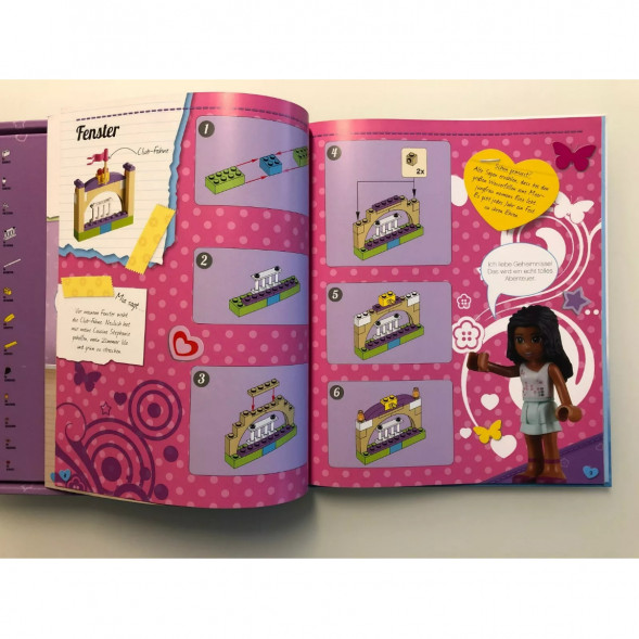 Книга и набор кубиков LEGO Friends Buch &amp;amp; Steine-Set Zwei Freundinnen auf Schatzsuche в Комсомольске-на-Амуре