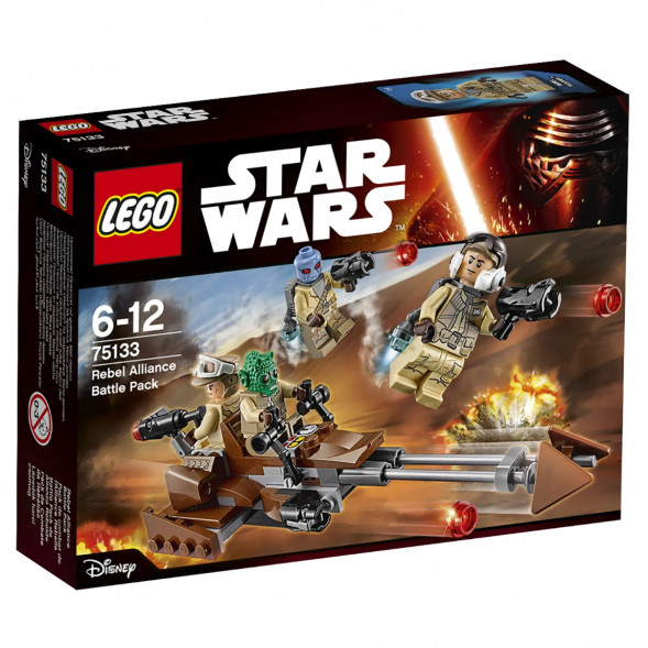 Конструктор LEGO Star Wars 75133 Боевой набор Повстанцев в Комсомольске-на-Амуре