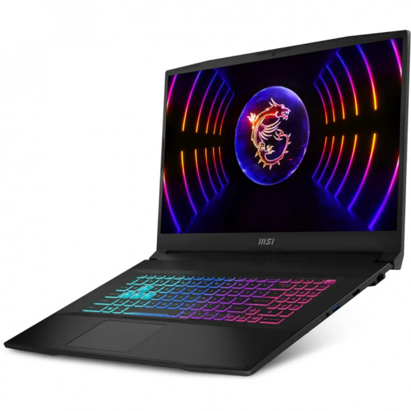 Ноутбук MSI Katana 17 B13VEK-1624XRUY (17.3&amp;quot;, IPS, Intel Core i5 13420H 2.1ГГц, 8 ядер, 16ГБ DDR5, 512ГБ SSD, NVIDIA GeForce RTX 4050 - 6 ГБ, без ОС), черный в Комсомольске-на-Амуре