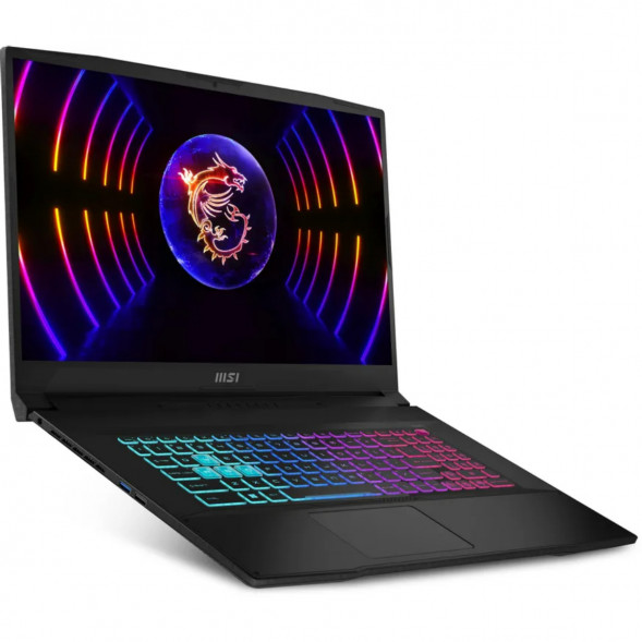Ноутбук MSI Katana 17 B13VEK-1624XRUY (17.3&amp;quot;, IPS, Intel Core i5 13420H 2.1ГГц, 8 ядер, 16ГБ DDR5, 512ГБ SSD, NVIDIA GeForce RTX 4050 - 6 ГБ, без ОС), черный в Комсомольске-на-Амуре
