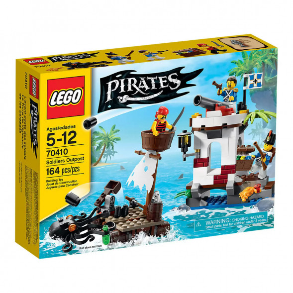 Конструктор LEGO Pirates 70410 Военный блокпост в Комсомольске-на-Амуре