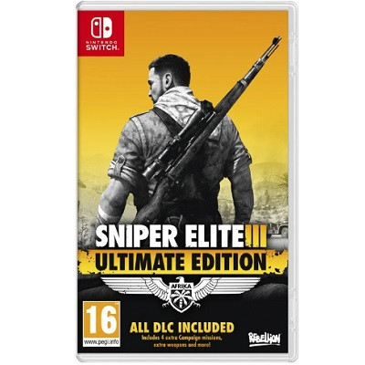 Игра Sniper Elite 3 Ultimate Edition для Nintendo Switch, картридж в Комсомольске-на-Амуре