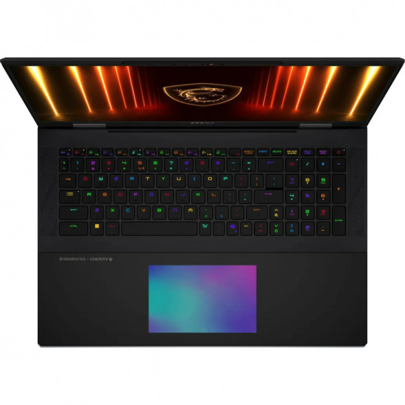 Ноутбук MSI Titan 18 HX AI A2XWJG-206RU (18&amp;quot;, IPS, Intel Core Ultra 9 285HX 2.8ГГц, 24 ядра, 64ГБ DDR5, 4ТБ SSD, NVIDIA GeForce RTX 5090 24 ГБ, Windows 11 Home), черный в Комсомольске-на-Амуре