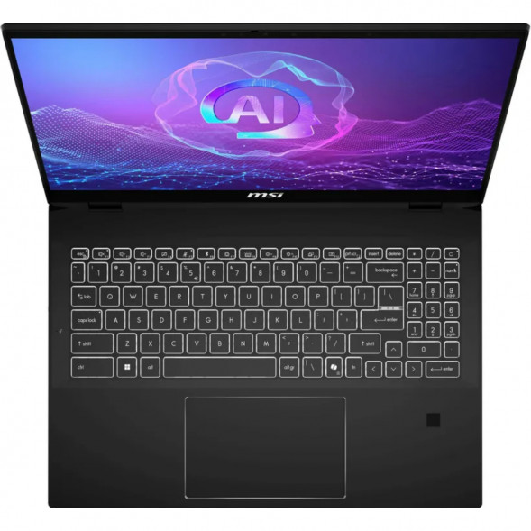 Ноутбук трансформер MSI Summit Pro 16 AI A2HVETG-084RU (16&amp;quot;, IPS, Intel Core Ultra 9 285H 2.9ГГц, 16 ядер, 32ГБ LPDDR5, 1ТБ SSD, NVIDIA GeForce RTX 4050 - 6 ГБ, Windows 11 Pro), черный в Комсомольске-на-Амуре