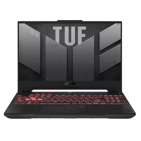 Ноутбук ASUS TUF Gaming A17 FA707NUG-HX156 (17.3&amp;quot;, IPS, 6 ядер, AMD Ryzen 7 7445HS 3.2 ГГц, 16 ГБ DDR5, SSD 512 ГБ, NVIDIA GeForce RTX 4050 - 6 ГБ, без ОС), черный в Комсомольске-на-Амуре