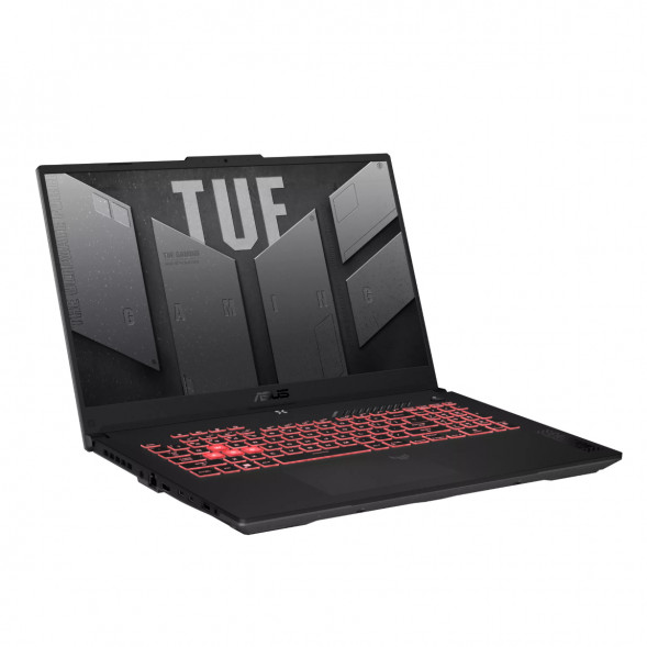 Ноутбук ASUS TUF Gaming A17 FA707NUG-HX156 (17.3&amp;quot;, IPS, 6 ядер, AMD Ryzen 7 7445HS 3.2 ГГц, 16 ГБ DDR5, SSD 512 ГБ, NVIDIA GeForce RTX 4050 - 6 ГБ, без ОС), черный в Комсомольске-на-Амуре