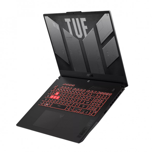 Ноутбук ASUS TUF Gaming A17 FA707NUG-HX156 (17.3&amp;quot;, IPS, 6 ядер, AMD Ryzen 7 7445HS 3.2 ГГц, 16 ГБ DDR5, SSD 512 ГБ, NVIDIA GeForce RTX 4050 - 6 ГБ, без ОС), черный в Комсомольске-на-Амуре