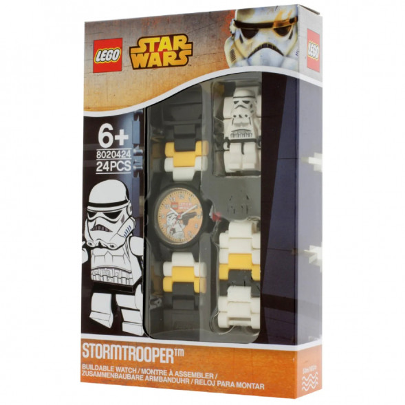 Часы LEGO Star Wars 8020424 Stormtrooper с минифигурой в Комсомольске-на-Амуре