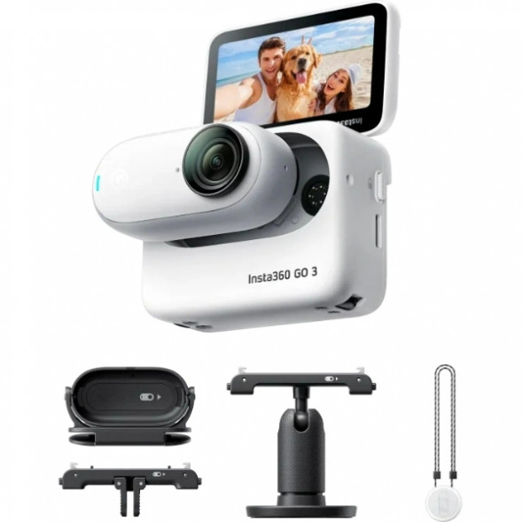 Экшн-камера Insta360 GO 3 Action Kit 64 GB, Arctic White в Комсомольске-на-Амуре