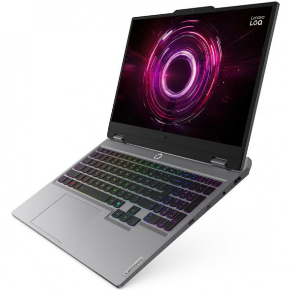 Ноутбук Lenovo LOQ 15AHP10 (83JG003DPB) (15.6&amp;quot;,  IPS, AMD Ryzen 5 220, 6 ядер, 16 ГБ DDR5, SSD 512 ГБ, NVIDIA GeForce RTX 5050 - 8 ГБ, без ОС), серый в Комсомольске-на-Амуре