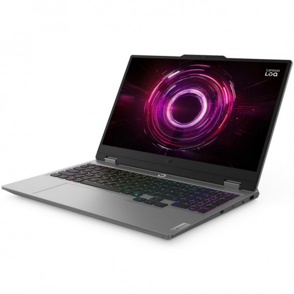 Ноутбук Lenovo LOQ 15AHP10 (83JG003DPB) (15.6&amp;quot;,  IPS, AMD Ryzen 5 220, 6 ядер, 16 ГБ DDR5, SSD 512 ГБ, NVIDIA GeForce RTX 5050 - 8 ГБ, без ОС), серый в Комсомольске-на-Амуре