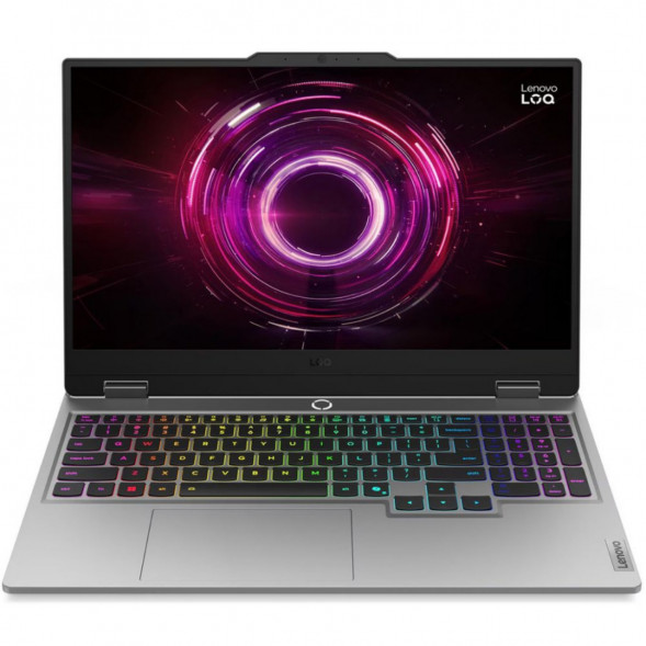 Ноутбук Lenovo LOQ 15AHP10 (83JG003DPB) (15.6&amp;quot;,  IPS, AMD Ryzen 5 220, 6 ядер, 16 ГБ DDR5, SSD 512 ГБ, NVIDIA GeForce RTX 5050 - 8 ГБ, без ОС), серый в Комсомольске-на-Амуре