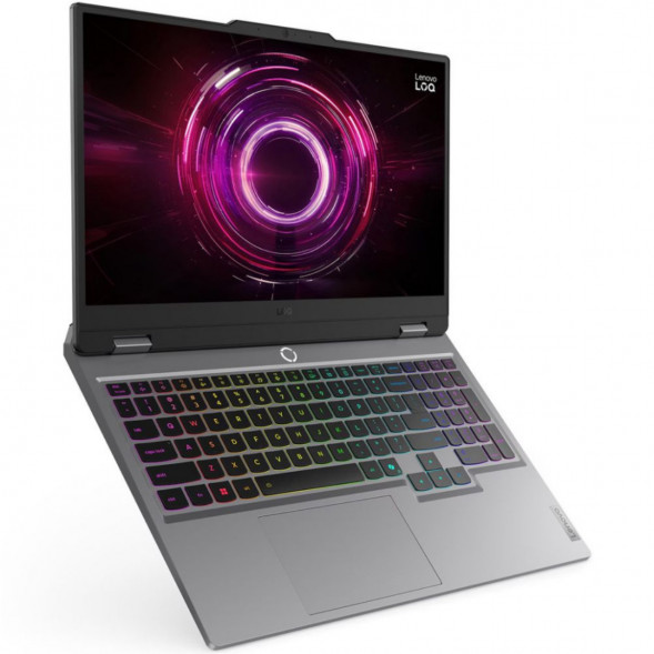 Ноутбук Lenovo LOQ 15AHP10 (83JG003DPB) (15.6&amp;quot;,  IPS, AMD Ryzen 5 220, 6 ядер, 16 ГБ DDR5, SSD 512 ГБ, NVIDIA GeForce RTX 5050 - 8 ГБ, без ОС), серый в Комсомольске-на-Амуре