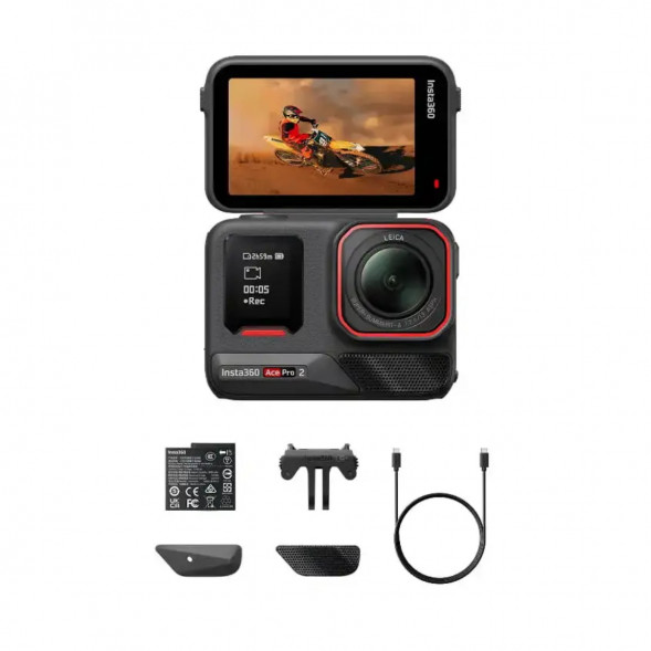Экшн-камера Insta360 Ace Pro 2, Midnight Black в Комсомольске-на-Амуре