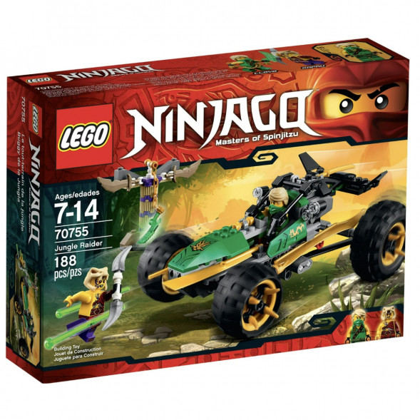 Конструктор LEGO Ninjago 70755 Тропический багги зелёного ниндзя в Комсомольске-на-Амуре