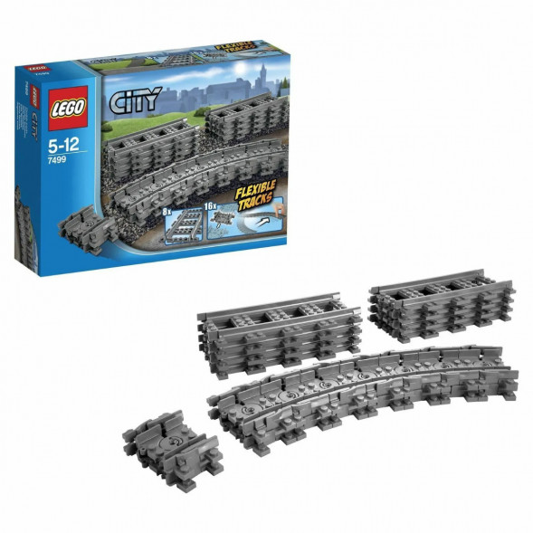 Конструктор LEGO City Trains 7499 Гибкие пути в Комсомольске-на-Амуре