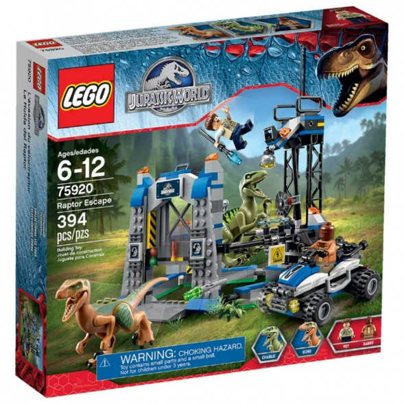 Конструктор LEGO Jurassic World 75920 Побег ящера в Комсомольске-на-Амуре