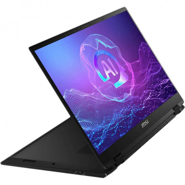 Ноутбук трансформер MSI Summit Pro 16 AI A2HVETG-085RU (16&amp;quot;, IPS, Intel Core Ultra 7 255H 2ГГц, 16 ядер, 32ГБ LPDDR5, 1ТБ SSD, NVIDIA GeForce RTX 4050 - 6 ГБ, Windows 11 Pro), черный в Комсомольске-на-Амуре