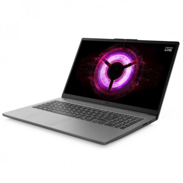 Ноутбук Lenovo LOQ 15ARP10E (83S0007FUS) (15.6&amp;quot;, IPS, AMD Ryzen 7 170 3.2 ГГц, 8 ядер, 16 ГБ DDR5, SSD 512 ГБ, NVIDIA  GeForce RTX 4050 - 6 ГБ, Windows 11 Home), серый в Комсомольске-на-Амуре