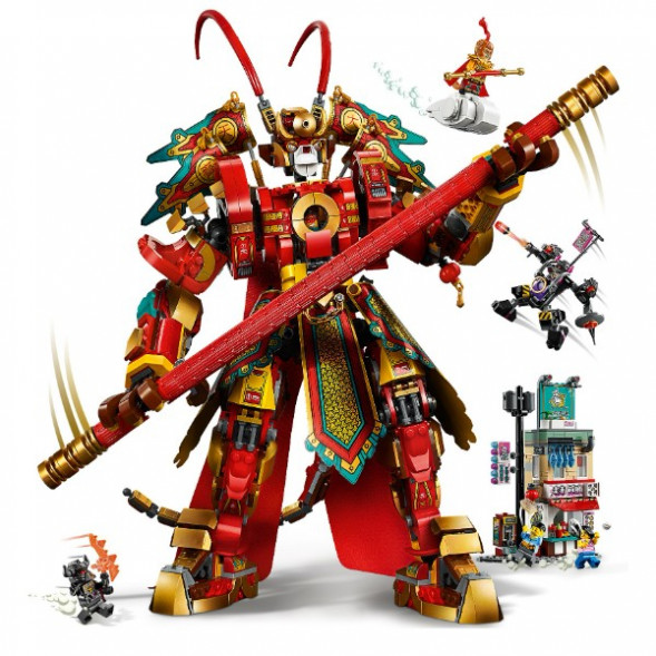 Конструктор LEGO Monkie Kid 80012 Боевой робот Царя Обезьян в Комсомольске-на-Амуре