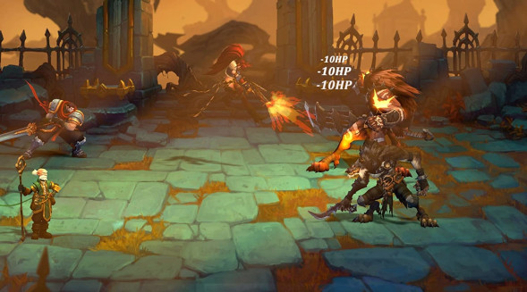 Игра Battle Chasers: Nightwar [Nintendo Switch, русская версия] в Комсомольске-на-Амуре